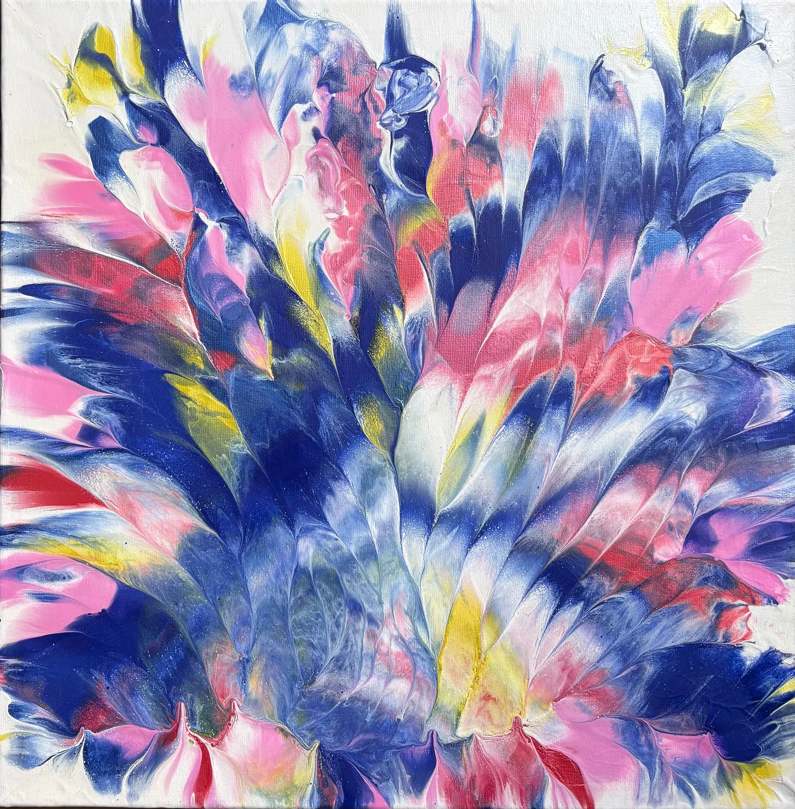 Sommarbukett - Akryl av Ann-Christin (Acmpainting) Martinsson