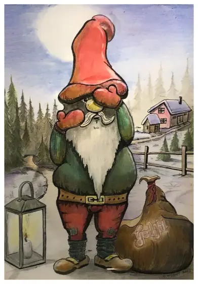 Den blyga tomten